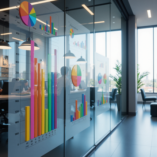 音乐商业讨论区封面,商务会议场景,音乐产业相关图表展示,专业办公环境,现代商务氛围